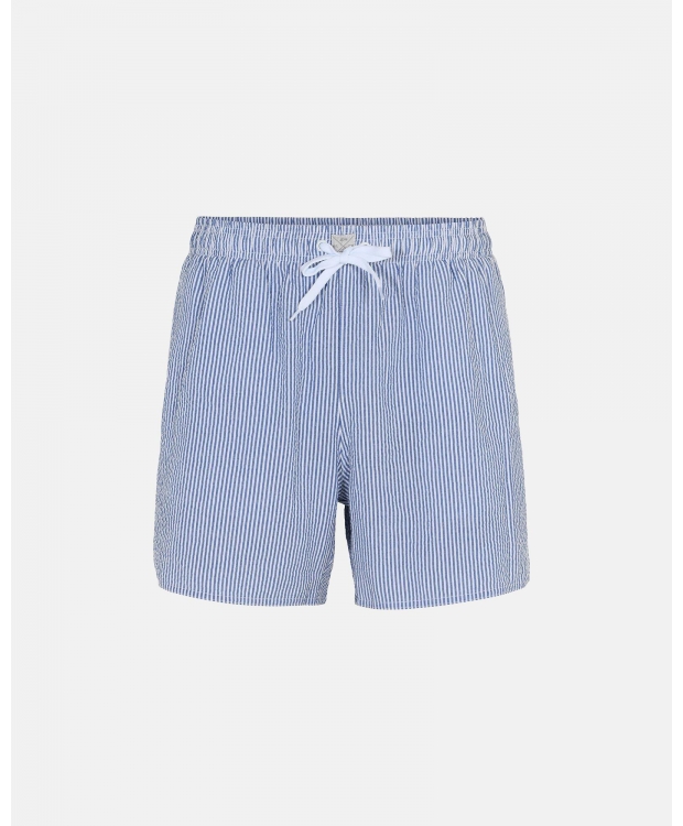 JBS klassiske badeshorts i lyseblå med striber til herre billede 1