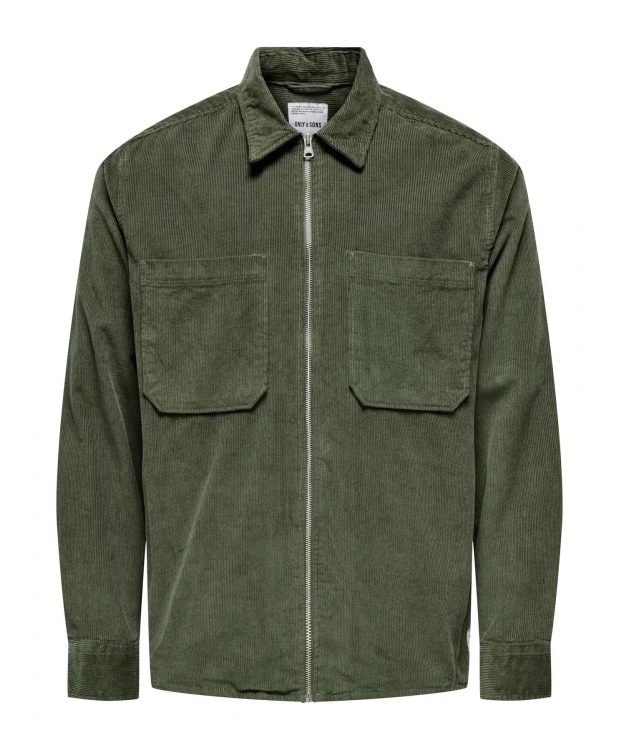 ONLY & SONS overtrøje i Castor Gray til herre billede 6