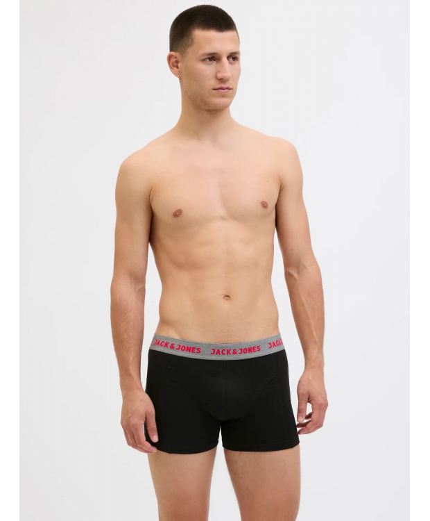 Jack & Jones 7-pak boxershorts i sort til herre billede 2