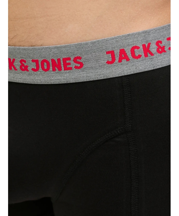 Jack & Jones 7-pak boxershorts i sort til herre billede 5