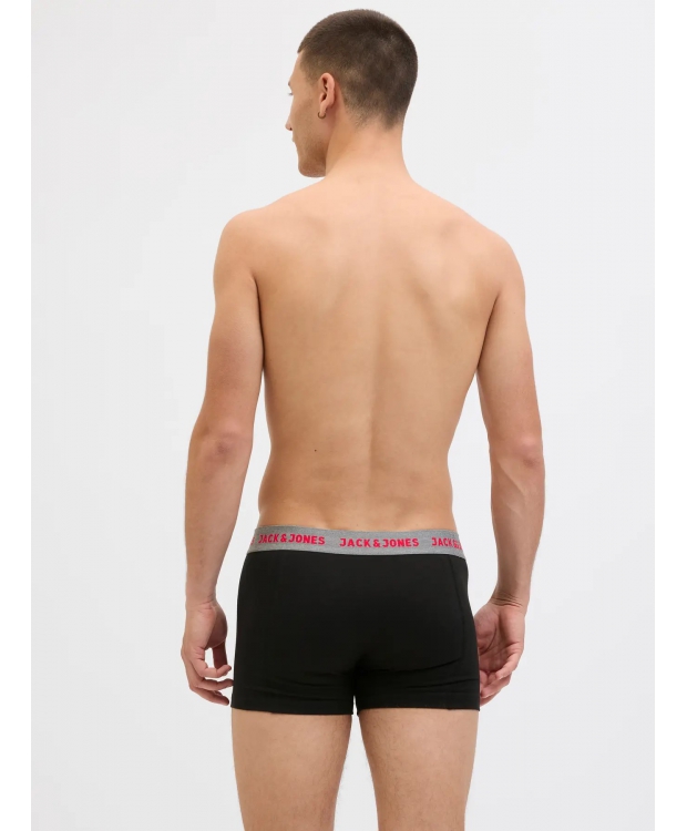 Jack & Jones 7-pak boxershorts i sort til herre billede 3