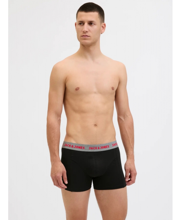 Jack & Jones 7-pak boxershorts i sort til herre billede 4