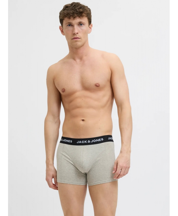 Jack & Jones 10pak boxershorts i mørke nuancer til herre. billede 1