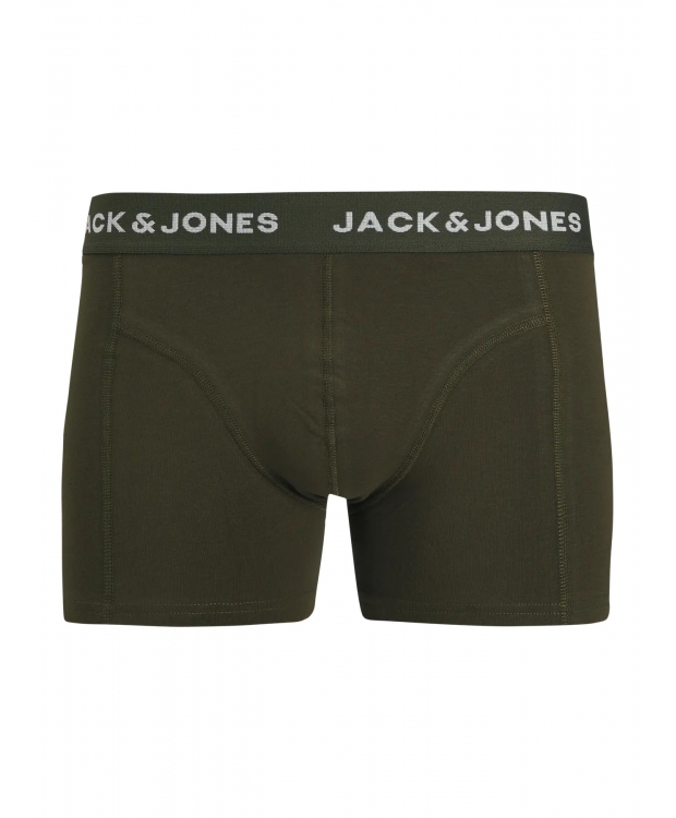 Jack & Jones 10pak boxershorts i mørke nuancer til herre. billede 5