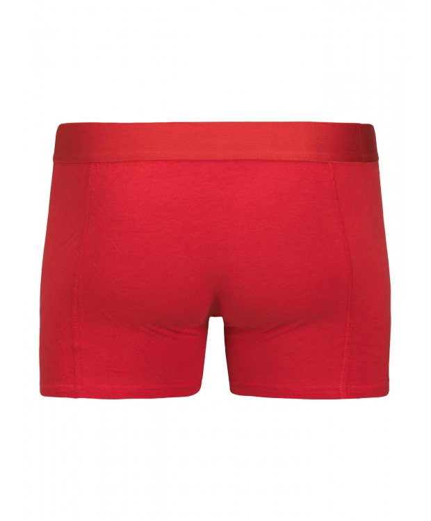 Jack & Jones 3-pak trunks i rød, sort og blå til herre billede 7