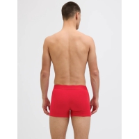 Jack & Jones 3-pak trunks i rød, sort og blå til herre