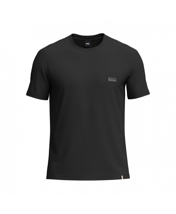 BOSS T-shirt i sort med logo til herre billede 1
