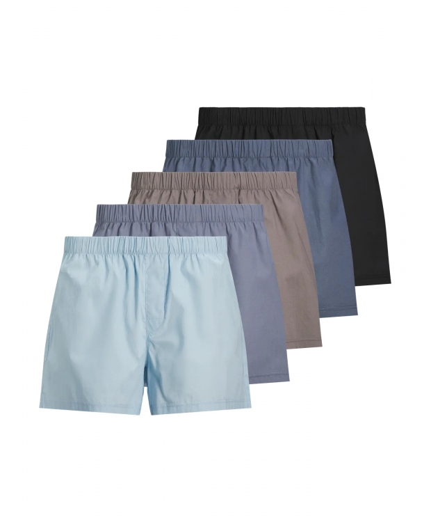 Jack & Jones 5-pak boksershorts i forskellige farver til herre billede 8
