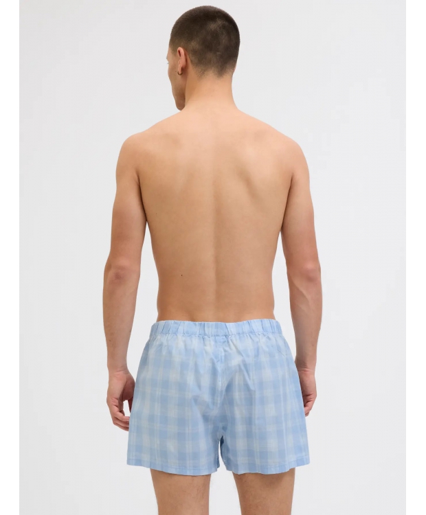 JACK & JONES JACMILANO 3-pak vævede boksershorts i lyseblå nuancer til herre billede 3