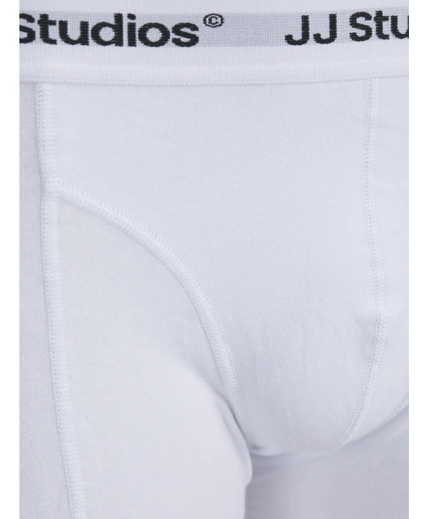 Jack & Jones 3-pak trunks i hvid, grå og sort til herre billede 6