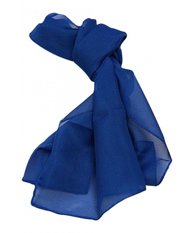 Connexion Tie chiffon tørklæde i blå til kvinder billede 1