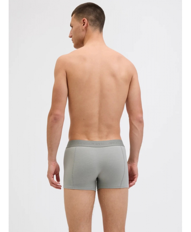 Jack & Jones 3-pak trunks i mørkegrå til herre billede 2