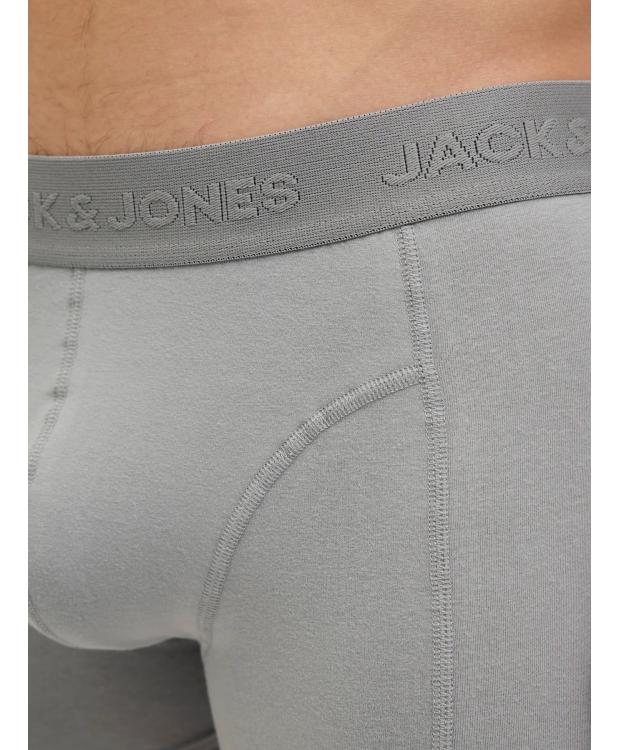 Jack & Jones 3-pak trunks i mørkegrå til herre billede 4