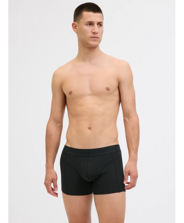 Jack & Jones 3-pak trunks i mørkegrå til herre billede 3