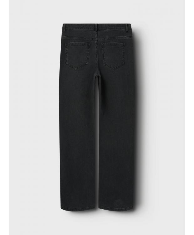 LMTD jeans med vide ben i sort til piger billede 2