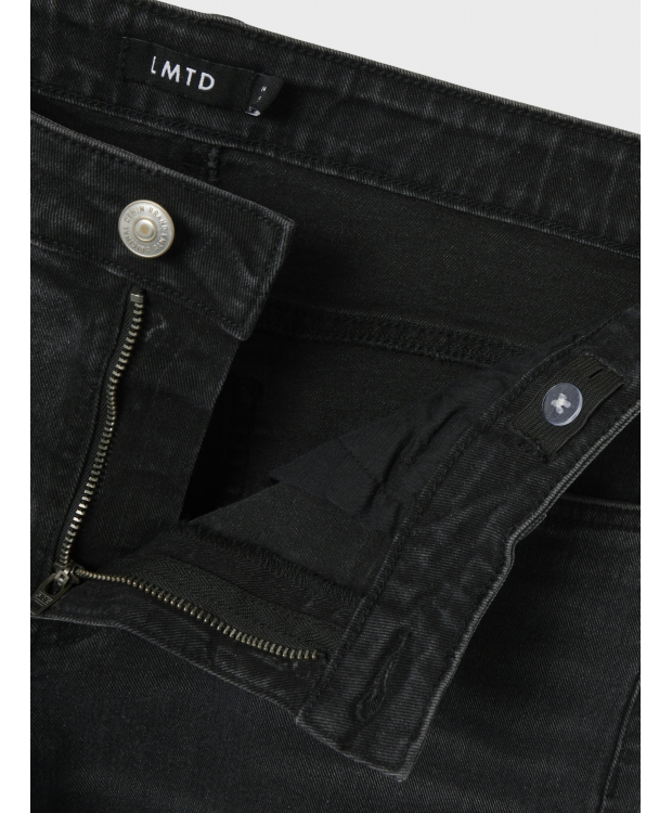 LMTD jeans med vide ben i sort til piger billede 6