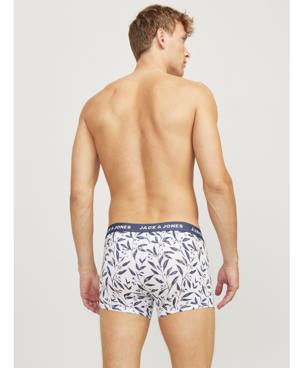 Jack & Jones 5-pak underbukser i mørke nuancer med print til herre billede 5