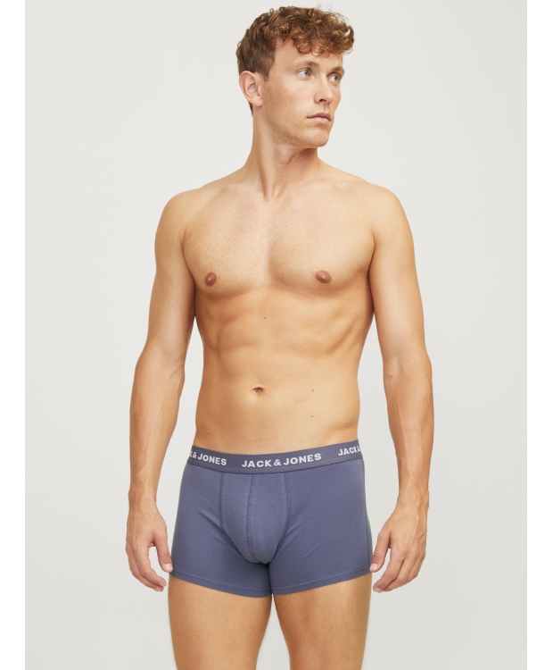 Jack & Jones 5-pak underbukser i mørke nuancer med print til herre billede 3
