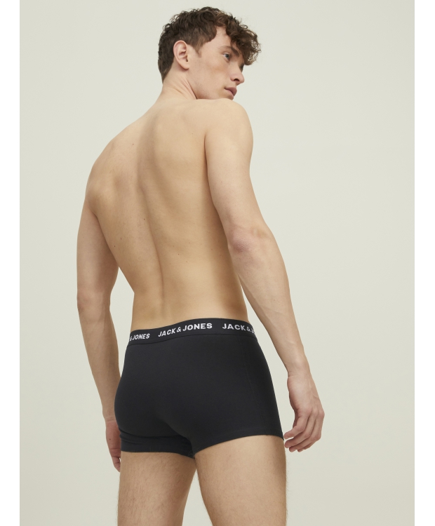 Jack & Jones 10-pak ensfarvede underbukser i navy til herre billede 2