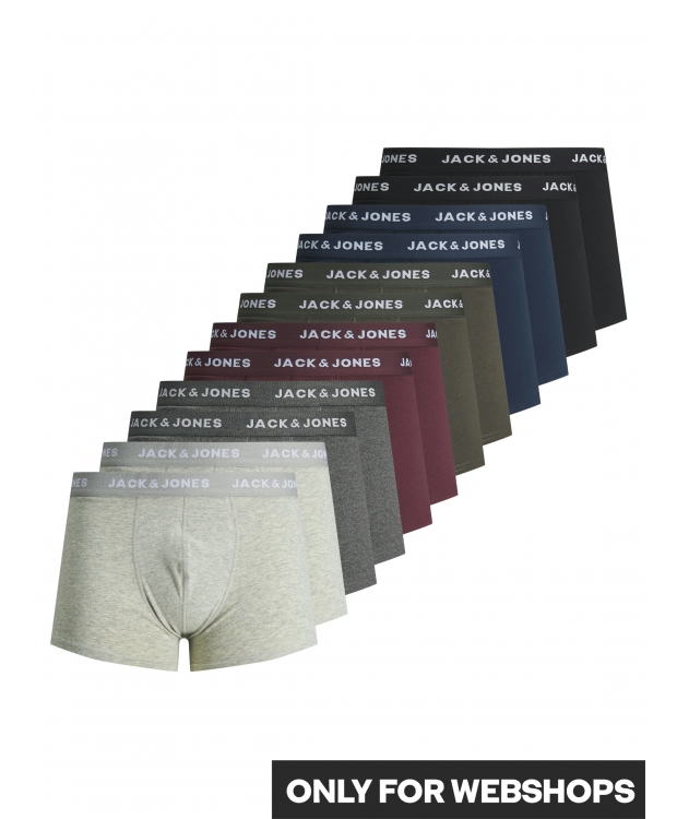Jack & Jones 12-pak underbukser i forskellige farver til herre billede 7