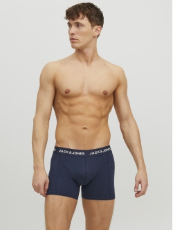 Jack & Jones 3-pak underbukser i mørkeblå til herre