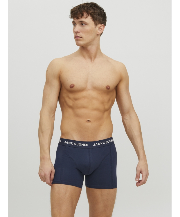 Jack & Jones 3-pak underbukser i mørkeblå til herre billede 1