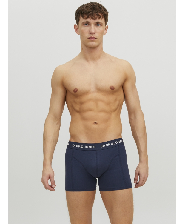 Jack & Jones 3-pak underbukser i mørkeblå til herre billede 4