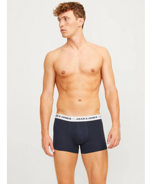Jack & Jones 7-pak boksershorts i mørke nuancer til herre billede 3