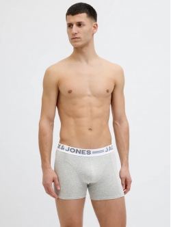 Jack & Jones 3-pak boksershorts i forskellige farver til herre