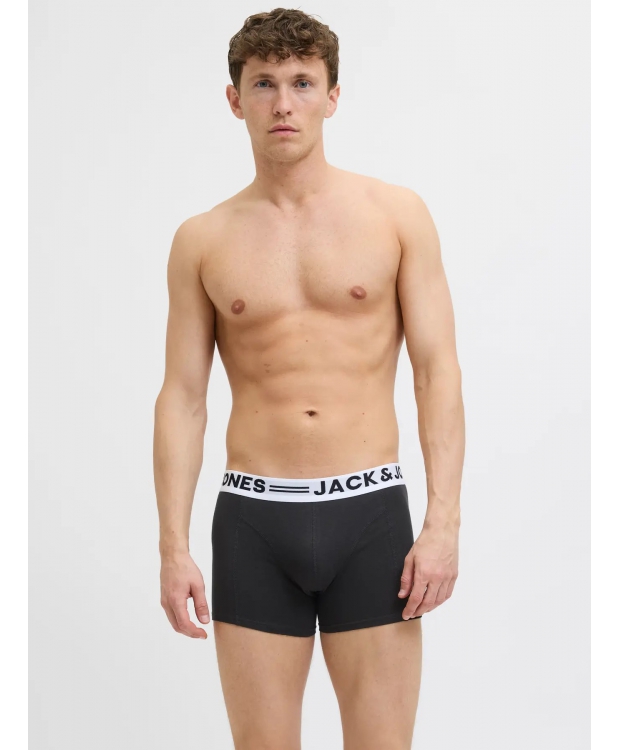 Jack & Jones 3-pak boksershorts i mørke farver til herre billede 2