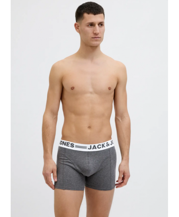 Jack & Jones 3-pak multifarvede boksershorts til herre billede 3