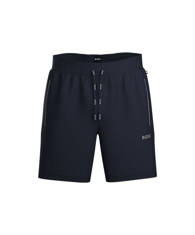 BOSS Mix&Match sweatshorts i mørkeblå til herre billede 1