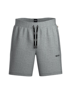 BOSS Mix&Match sweatshorts i mellemgrå til herre