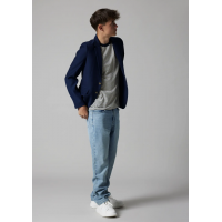 LMTD Bex straight fit-jeans i vintageblå til drenge