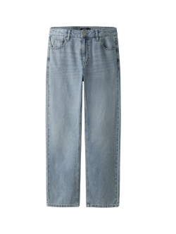 LMTD Bex straight fit-jeans i vintageblå til drenge