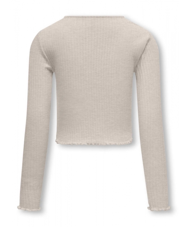 KIDS ONLY langærmet top i beige til piger billede 2