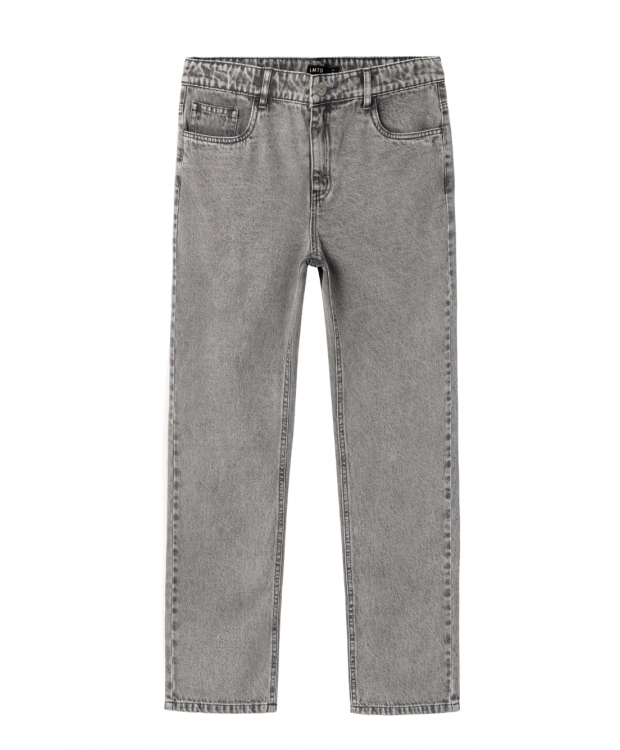 LMTD Kizza mom fit-jeans i lysegrå til piger billede 1