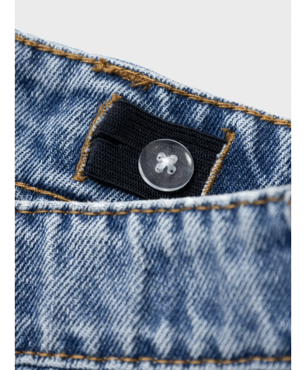 LMTD Kizza mom fit-jeans i lyseblå til piger billede 4