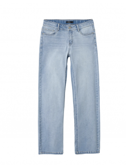 LMTD Tariannes straight fit-jeans i lyseblå til piger