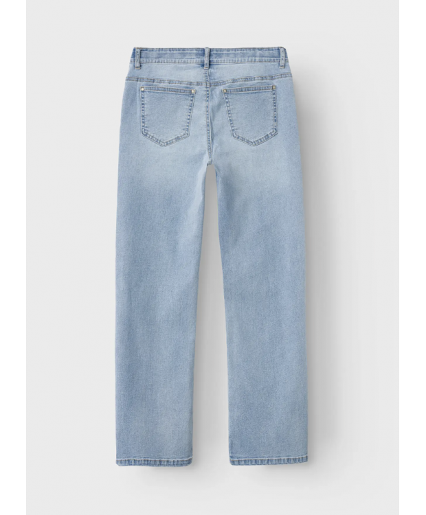 LMTD Tariannes straight fit-jeans i lyseblå til piger billede 3
