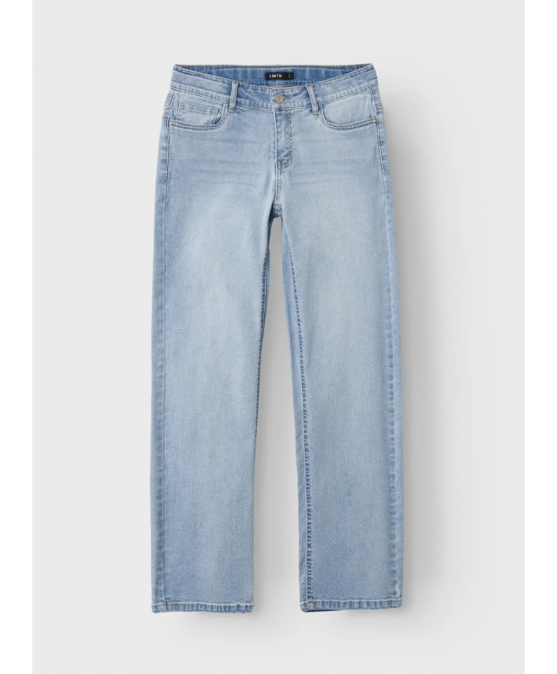 LMTD Tariannes straight fit-jeans i lyseblå til piger billede 4