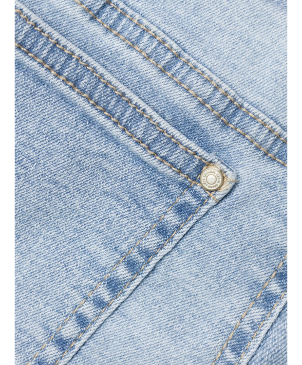 LMTD Tariannes straight fit-jeans i lyseblå til piger billede 5
