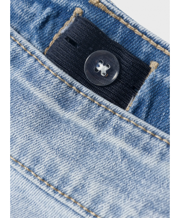 LMTD Tariannes straight fit-jeans i lyseblå til piger billede 6