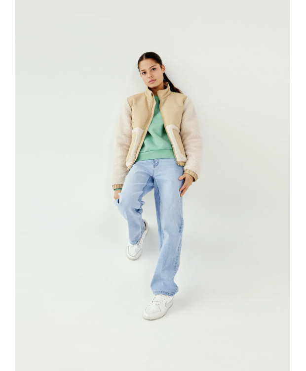 LMTD Tariannes straight fit-jeans i lyseblå til piger billede 2