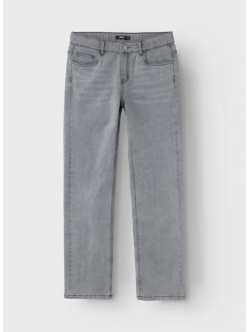 LMTD Tariannes straight fit-jeans i grå til piger