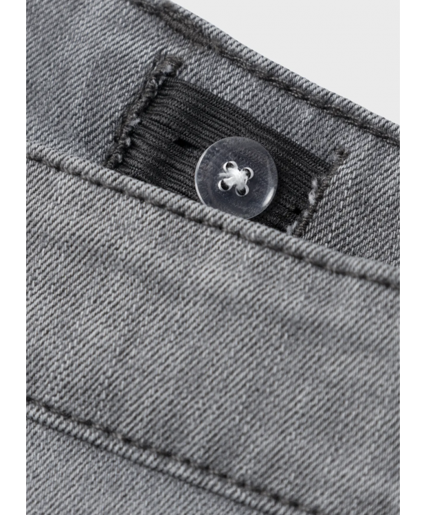 LMTD Tariannes straight fit-jeans i grå til piger billede 6