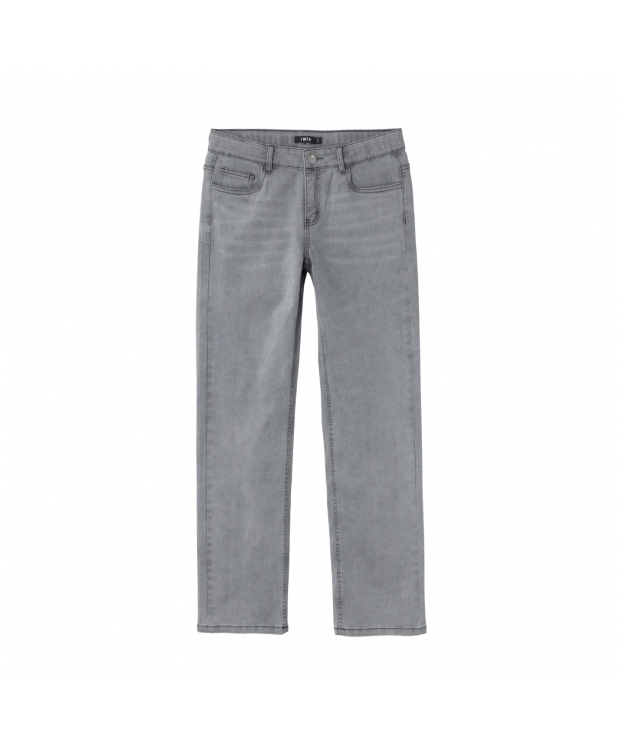 LMTD Tariannes straight fit-jeans i grå til piger billede 3