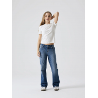 LMTD Tariannes straight fit-jeans i mørkeblå til piger