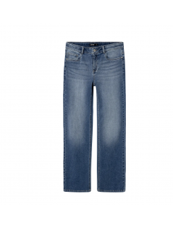 LMTD Tariannes straight fit-jeans i mørkeblå til piger