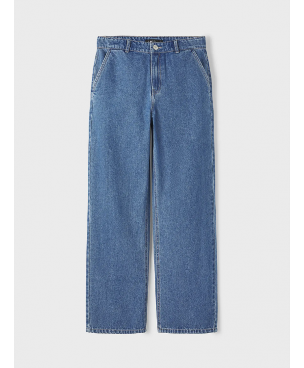 LMTD Toizza loose fit-jeans i mellemblå til drenge billede 6